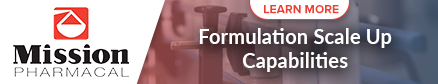 Formulation Scale Up Capabilities