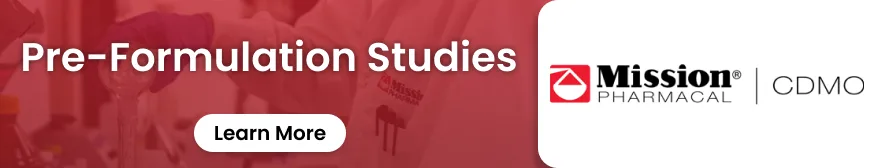 Pre-Formulation Studies
