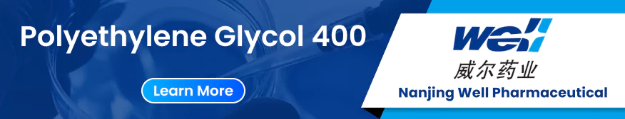 Nanjing Well Polyethylene Glycol 400 NF