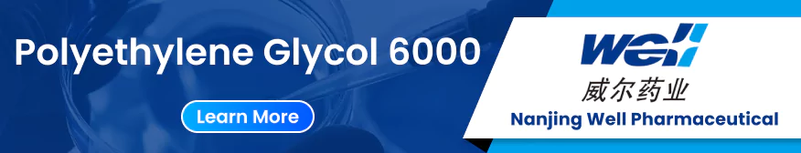 Nanjing Well Polyethylene Glycol 6000