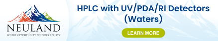HPLC with UV/PDA/RI Detectors (Waters)