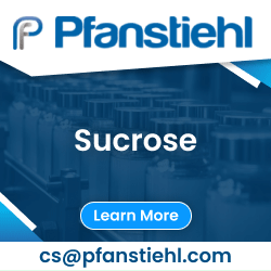 Pfanstiehl, a global leader in the manufacture of cGMP high purity, low endotoxin, low metals (HPLE-LM)TM injectable grade excipients.