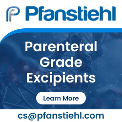 Pfanstiehl Key excipients