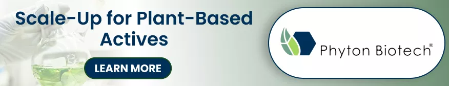 Scale-Up for Plant-Based Actives