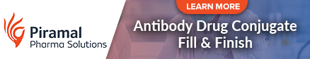 Piramal Antibody Drug Conjugate Fill & Finish Service Banner