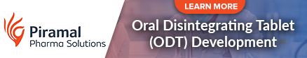 Oral Disintegrating Tablet (ODT) Development
