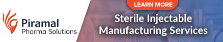 Sterile Injectable Manufacturing Services