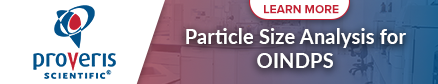 Proveris Particle Size Analysis for OINDPs