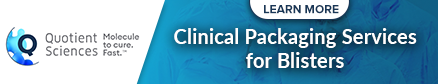 Clinical Packaging Services for Blisters