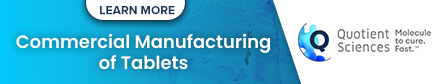 Commercial Manufacturing of Tablets