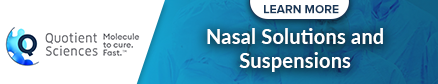 Nasal Solutions and Suspensions