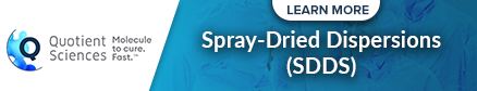 Spray-Dried Dispersions (SDDs)