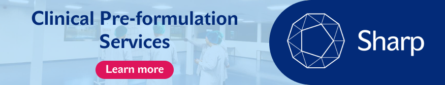Clinical Pre-formulation Services