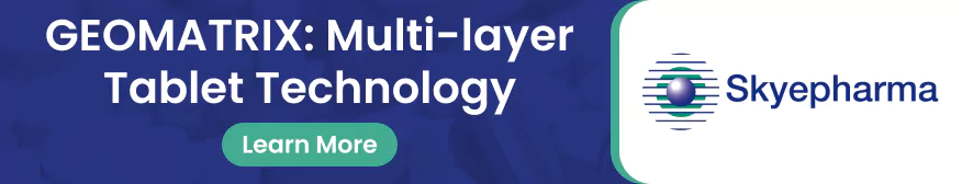 Skyepharma GEOMATRIX - Multi-layer Tablet Technology