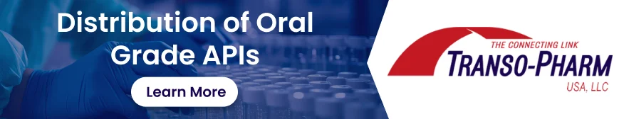 Distribution of Oral Grade APIs