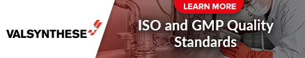 Valsynthese ISO and GMP Quality Standards