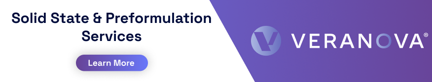 Veranova Solid State & Preformulation Services