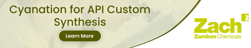 Zach Cyanation for API Custom Synthesis