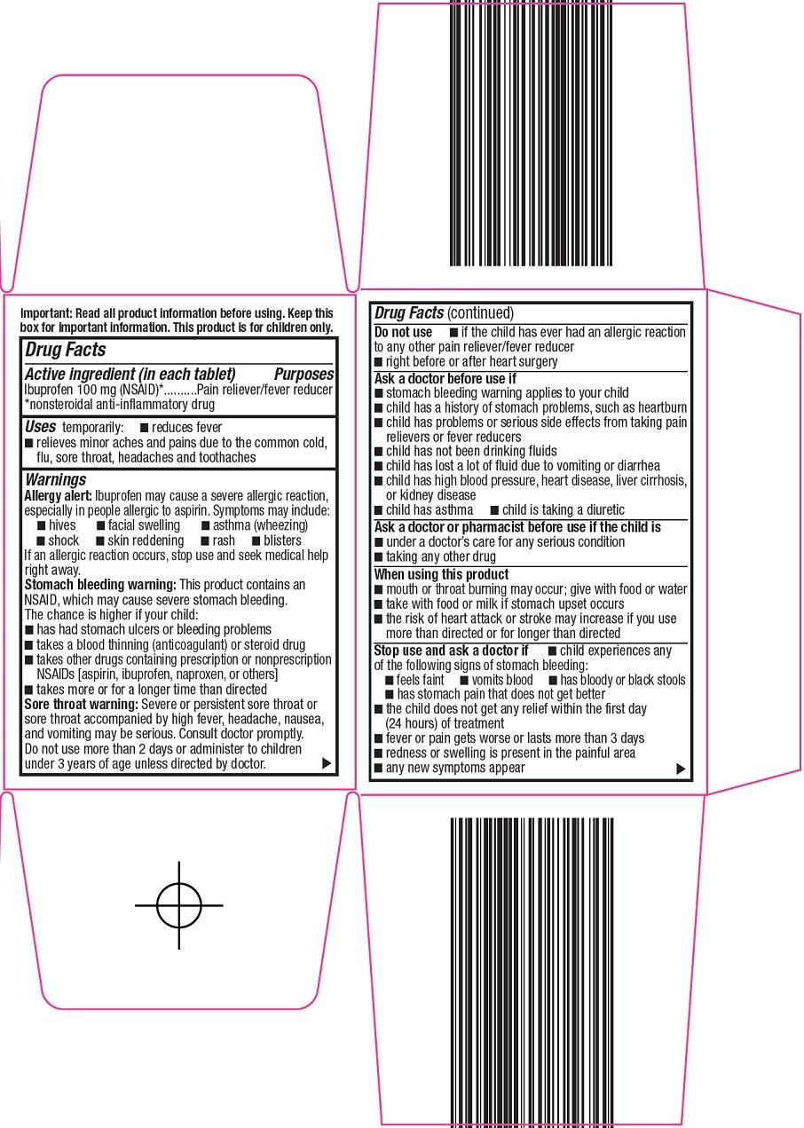Ibuprofen Tablets 100 mg Carton Image 1