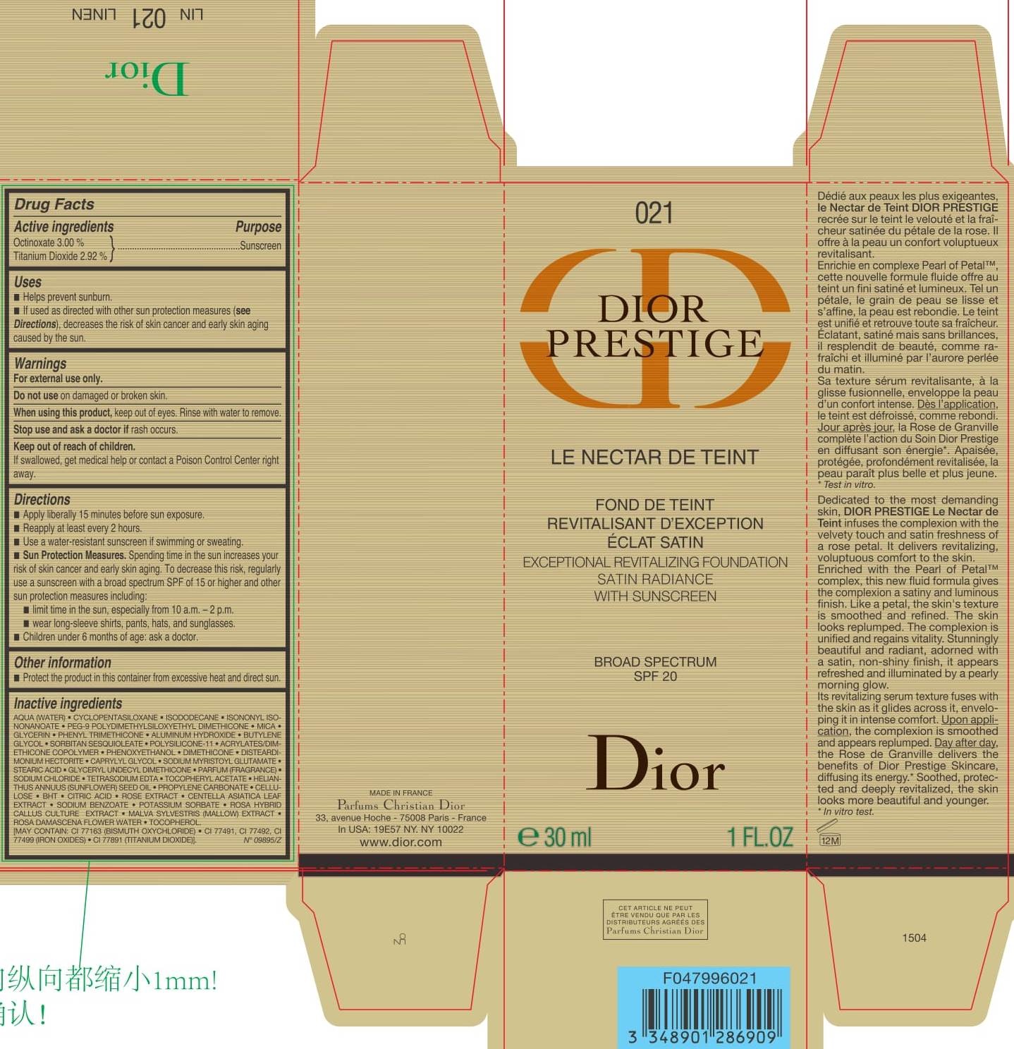 Label 021
