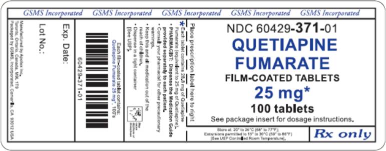 Label Graphic- 25MG 100s