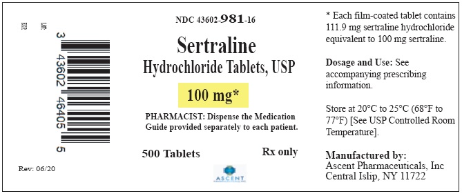 Sertraline HCl Tablets-25 mg