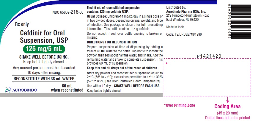PACKAGE LABEL-PRINCIPAL DISPLAY PANEL - 125 mg/5 mL (60 mL Bottle)