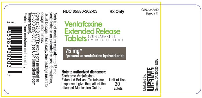Principal Display Panel - 75 mg Tablet Bottle Label