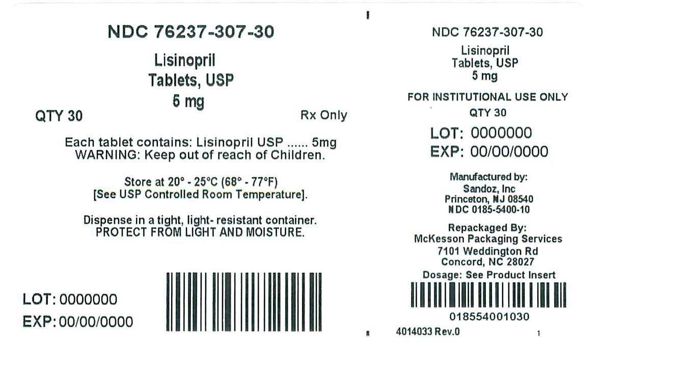 Lisinopril Tablets 5mg