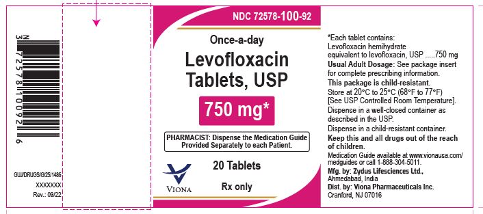 Levofloxacin Tablets, 250 mg