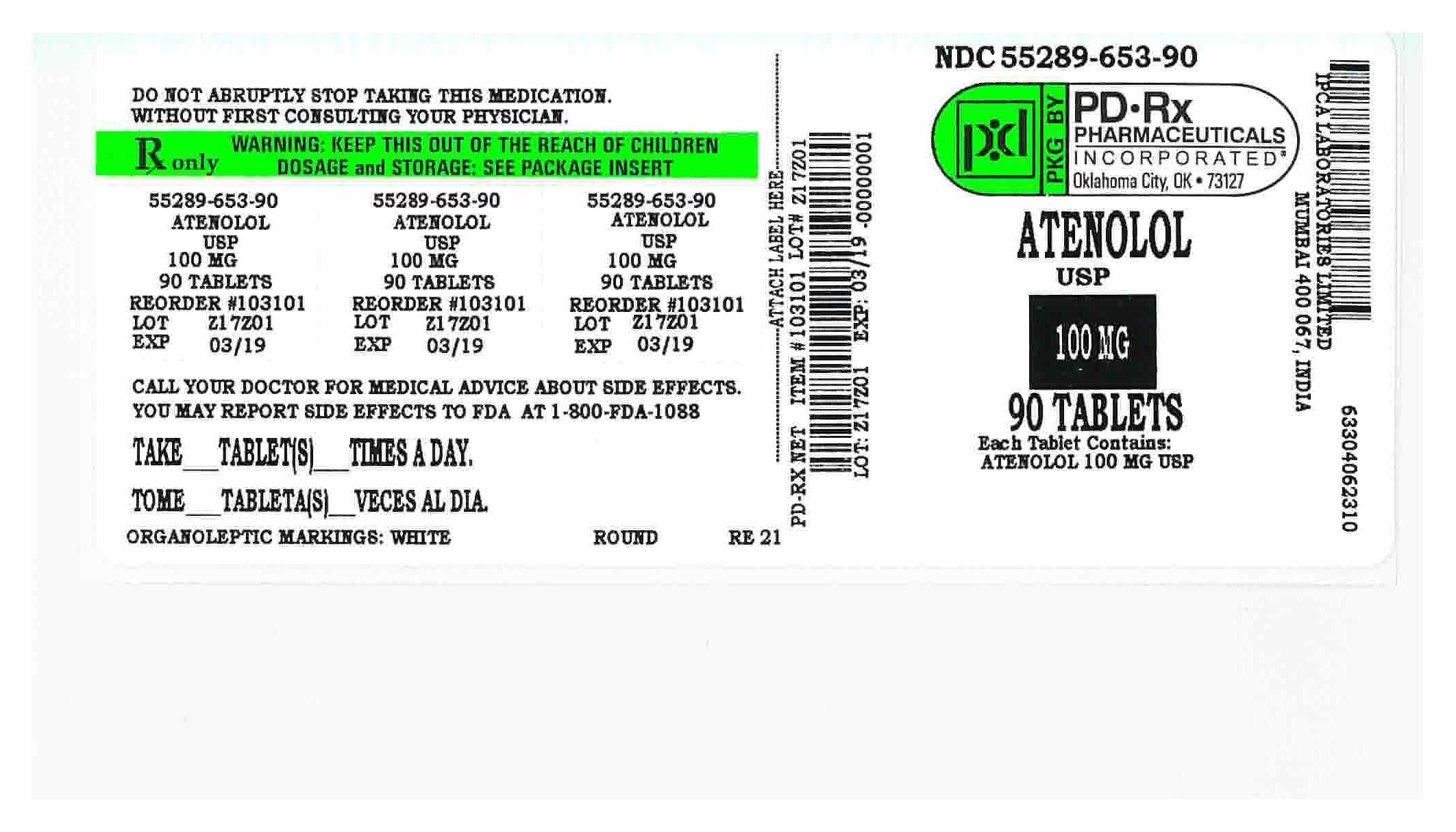 55289653 Label