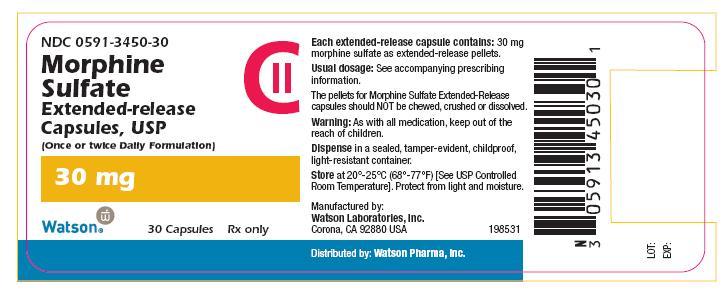 30 mg container label
