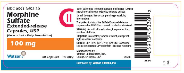 100 mg container label