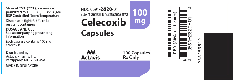 PRINCIPAL DISPLAY PANEL - 100 mg Capsule Bottle Label