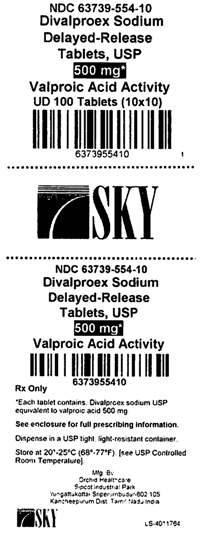 Divalproex Sodium 500mg Label
