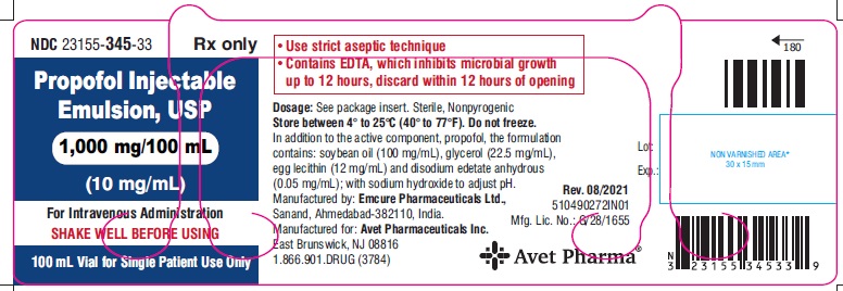 20 mL label