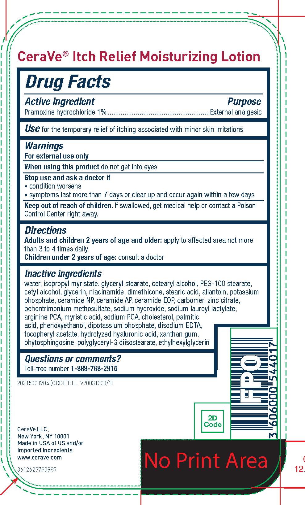 image of a back label