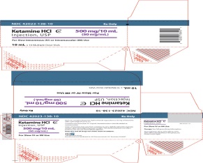 Ketamine Carton 500mg/10mL (50 mg/mL)