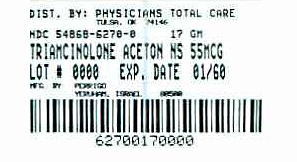 image of package label