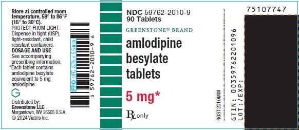 5 mg Bottle Label