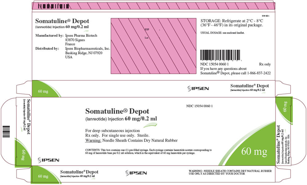 PRINCIPAL DISPLAY PANEL - 60 mg/0.2 ml Syringe Carton