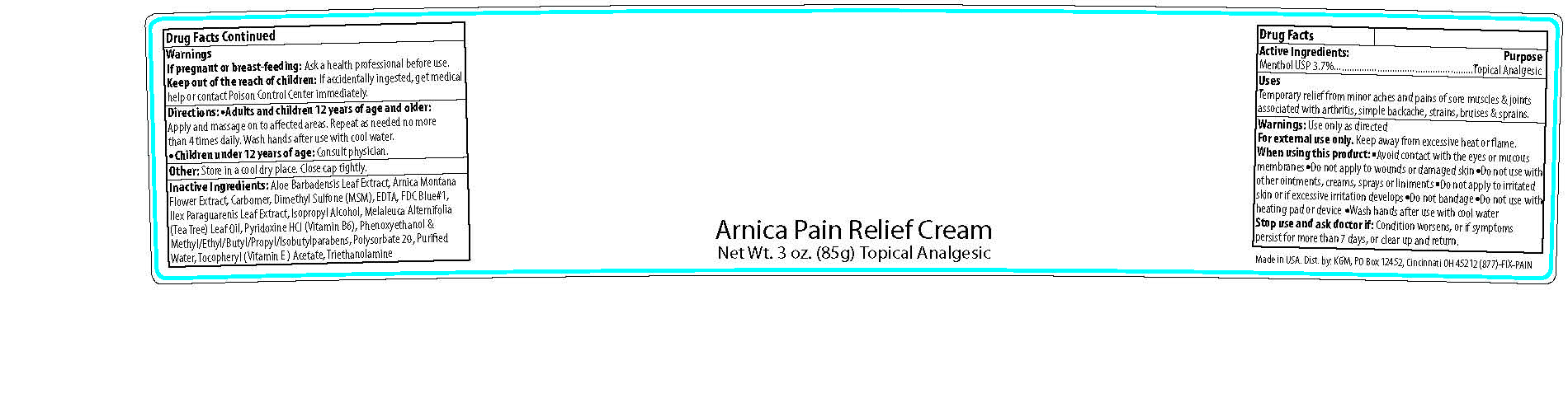 Pain Cream Template