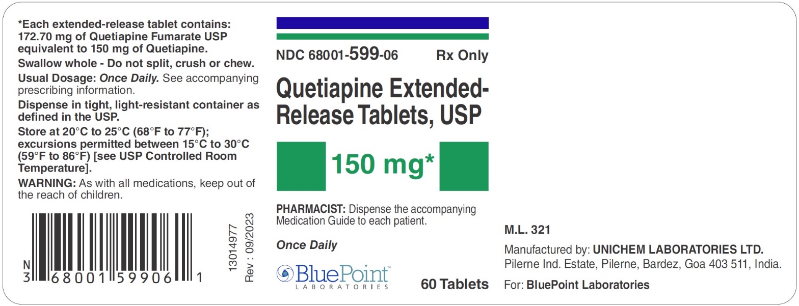 Quetiapine ER tab 50mg