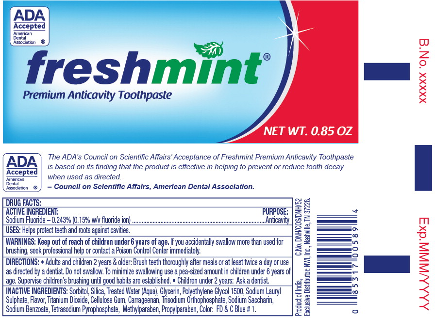 Principal Display Panel – Tube Label