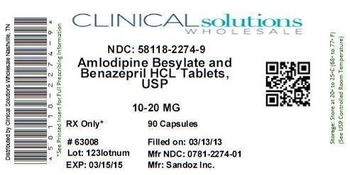 Package Label – 10 mg/ 20 mg