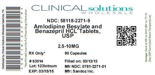 Package Label – 2.5 mg/ 10 mg