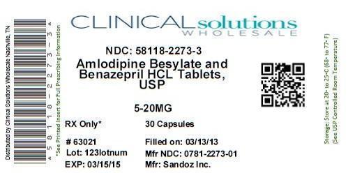 Package Label – 5 mg/ 20 mg