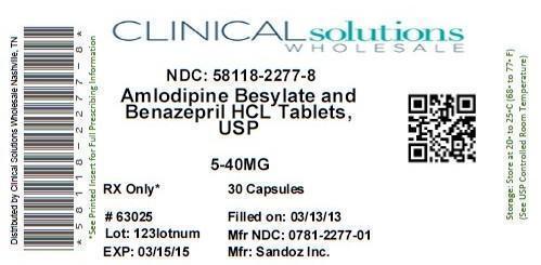 Package Label – 5 mg/ 40 mg