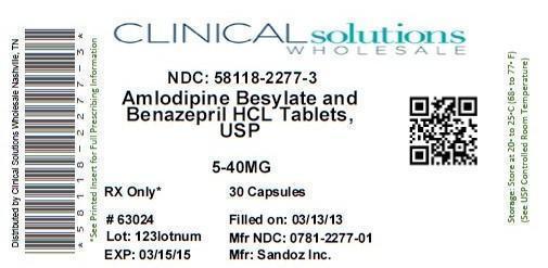 Package Label – 5 mg/ 40 mg