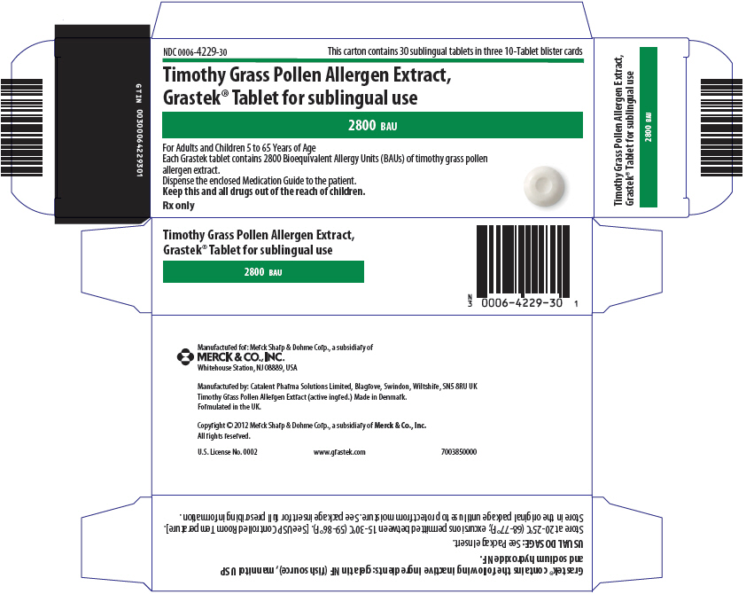 PRINCIPAL DISPLAY PANEL - 2800 BAU Tablet Blister Pack Carton